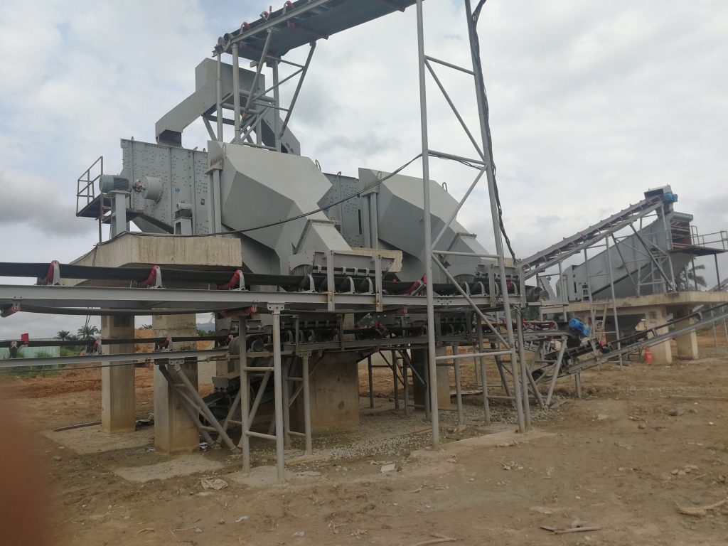 granite crushing plant