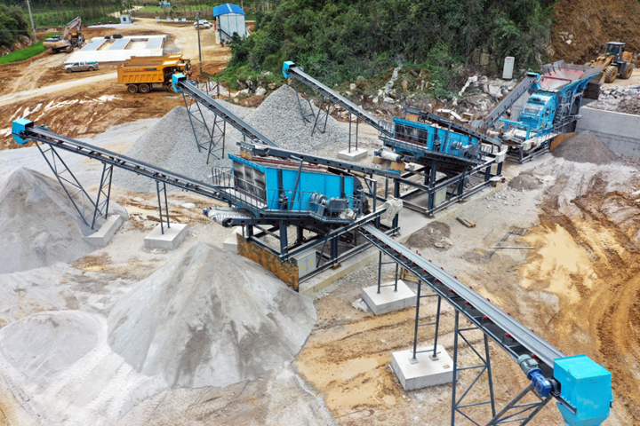 What Equipment Is Included In The Aggregate Production Line?
