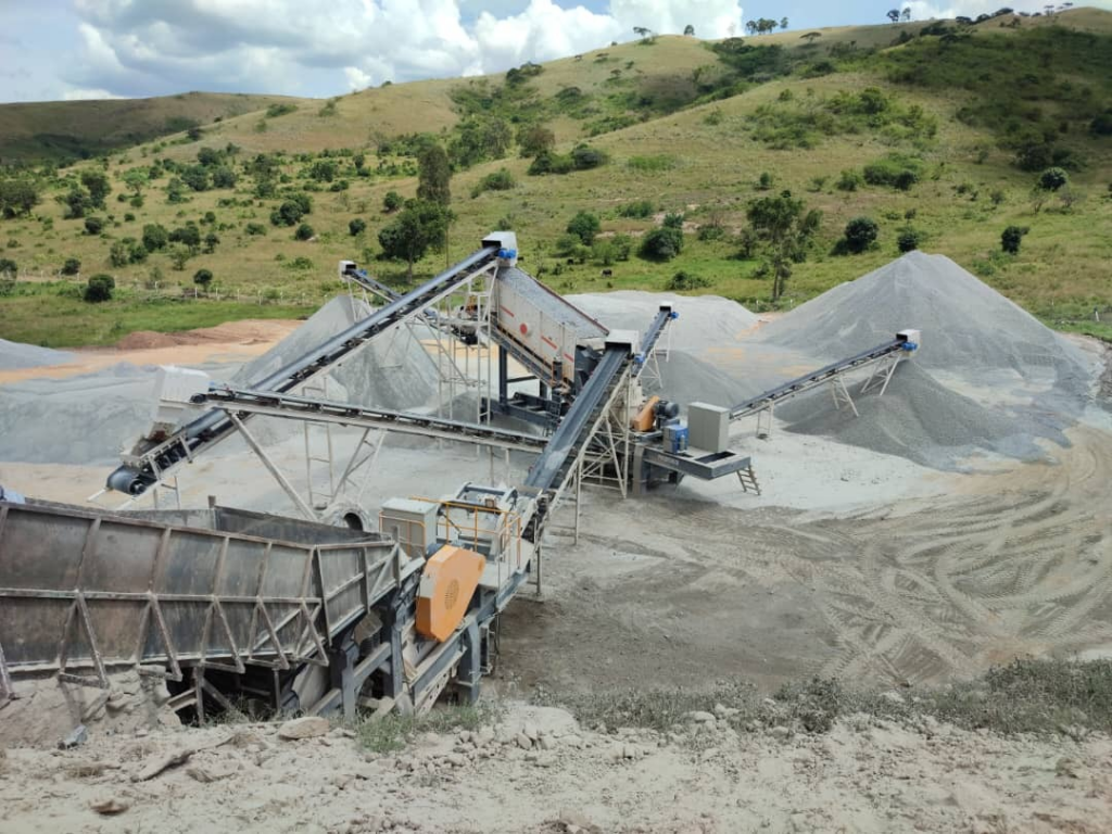 portable crushing plant